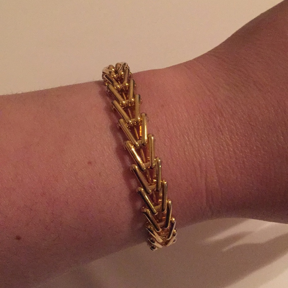 Alex & Ani Shiny Gold Gypsy Wrap - Picture 3 of 5